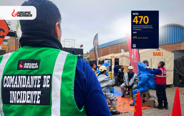NFPA 470 : Comandante de Incidentes HAZMAT