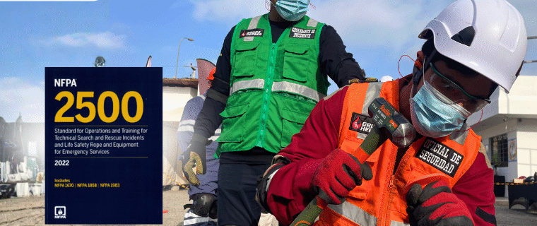 Rescate en estructuras colapsadas